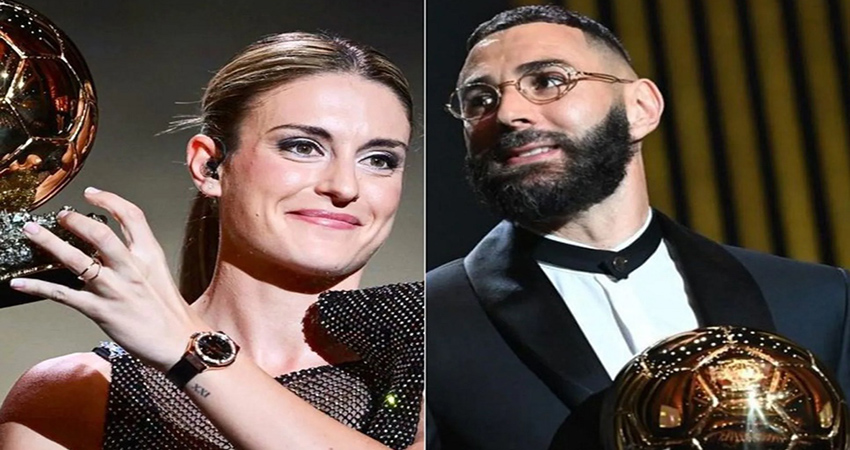 Benzema wins Ballon d'Or as Putellas retains women's prize