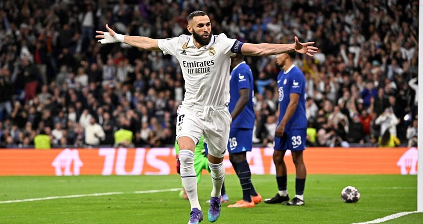 Dominant Madrid earn solid lead on Chelsea in Champions League