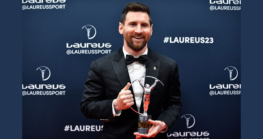 Messi scoops individual, team Laureus double