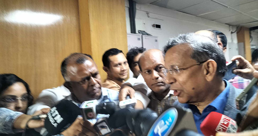 Nothing to do with politics: Law Minister on BNP leaders’ arrests