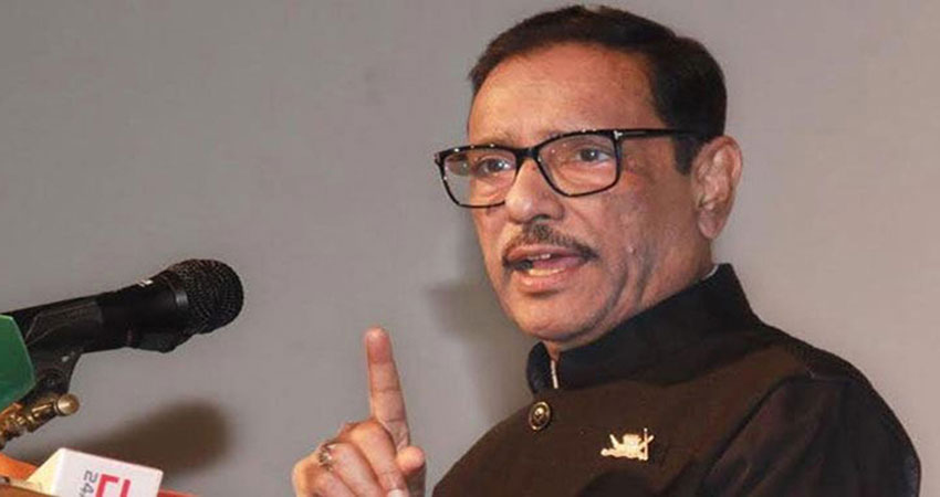 BNP's movement threat turns into mockery: Quader