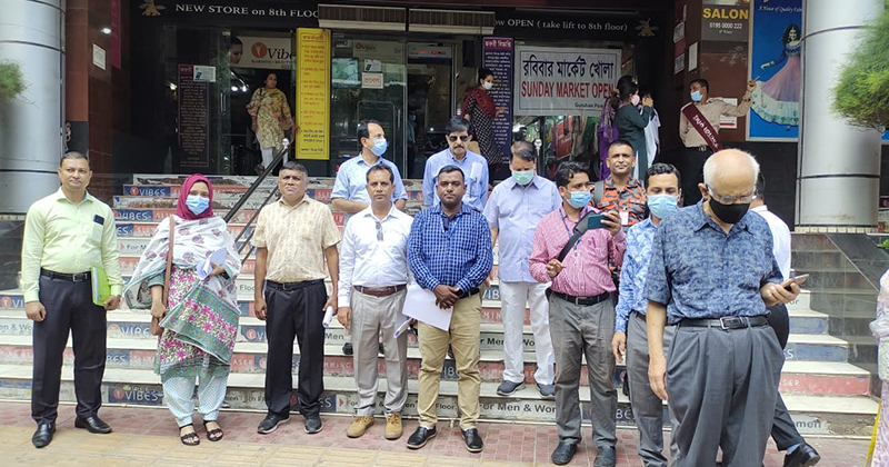 Commercial buildings inspection begins in Dhaka