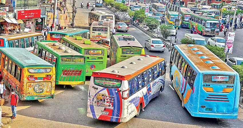 Bus fares reduced by Tk0.05/km amid fuel price decline