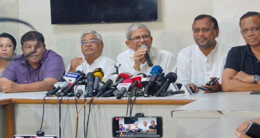 BNP notified police about 28 Oct rally, didn't seek permission: Fakhrul