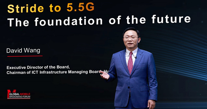 Huawei's David Wang: Stride to 5.5G, the foundation of the future