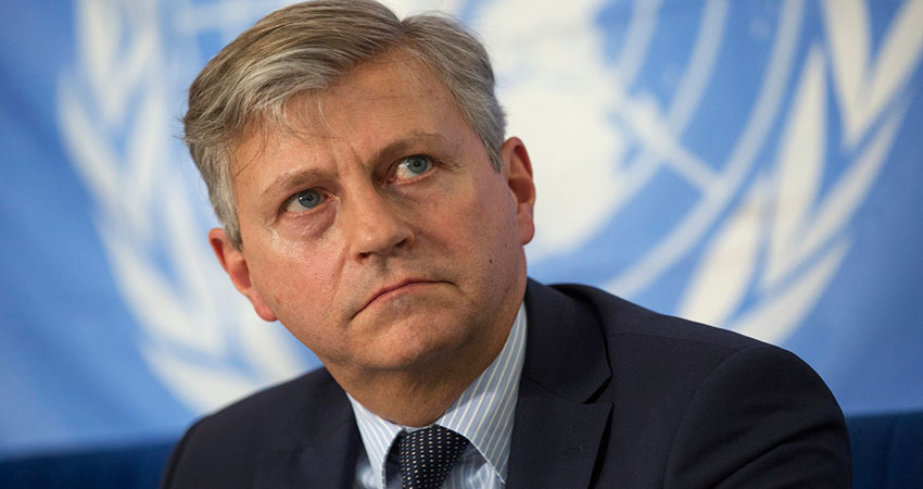 UN peacekeeping chief to arrive Sunday