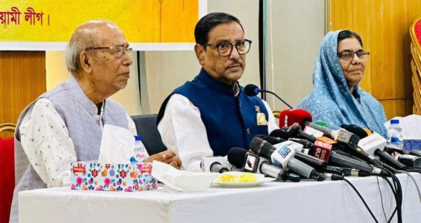 No possibility of conflict from AL side on 27 July: Quader