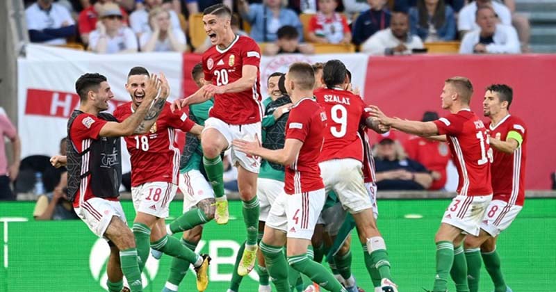 England trounced by Hungary in Nations League as Germany hammer Italy