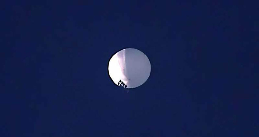 Pentagon tracking Chinese spy balloon over US