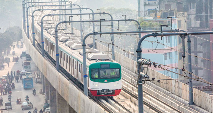 Metro rail will make stoppage at Pallabi station from 25 January