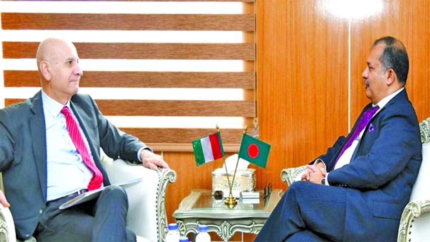 Swapon asks Italy to legally hire more Bangladeshi workers