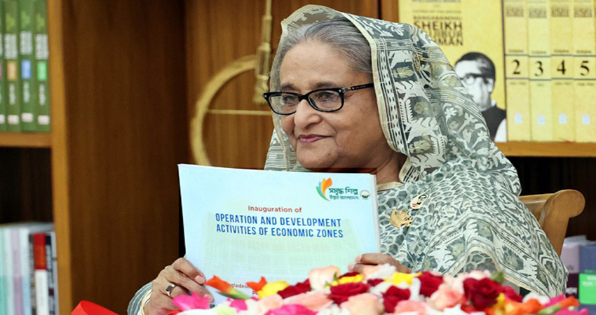 PM Hasina inaugurates Karnaphuli Drydock Special Economic Zone