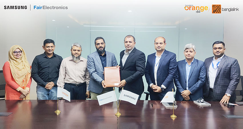 Banglalink signs agreement with Fair Electronics