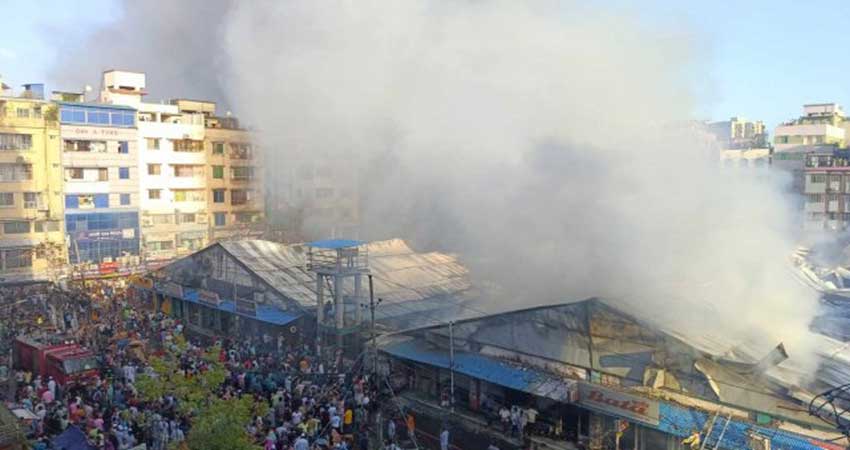 Over 200 shops burnt in Krishi Market fire: DNCC