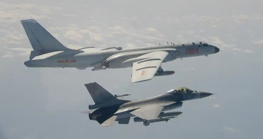 China sends 71 warplanes, 7 ships toward Taiwan in 24 hours