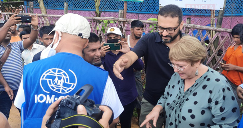 Don’t abandon Rohingyas, scale up supports: Bachelet urges int’l community