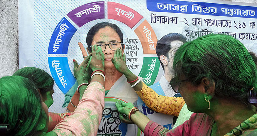 India's Trinamool sweeps violence-hit West Bengal rural polls