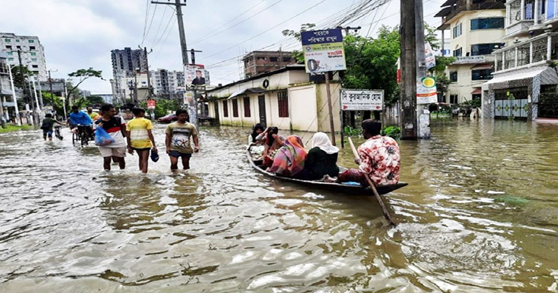 Millions in Sylhet afflicted by flooding