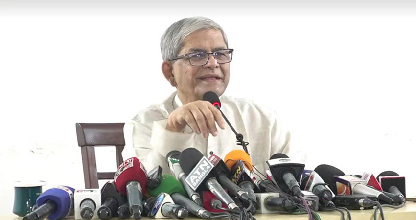 Govt can't lure BNP away from its movement: Fakhrul