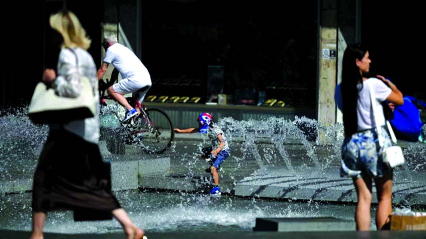 Latest developments in Europe's heatwave