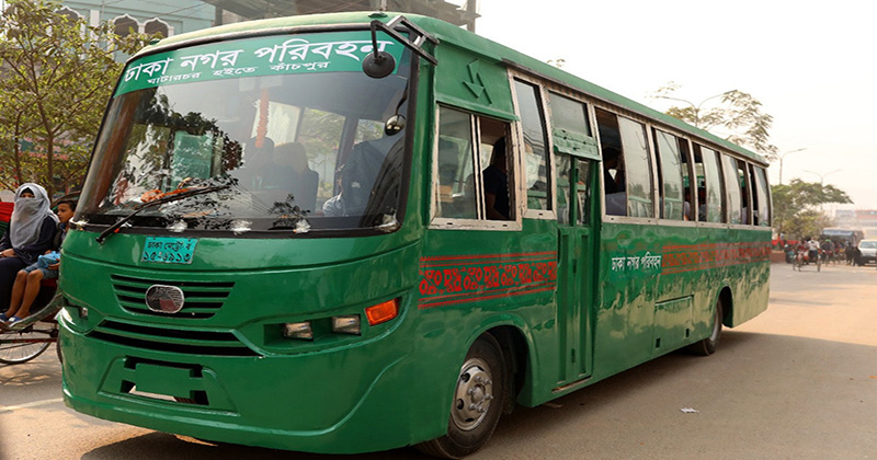 200 Dhaka Nagar Paribahan buses on 3 routes from September 1