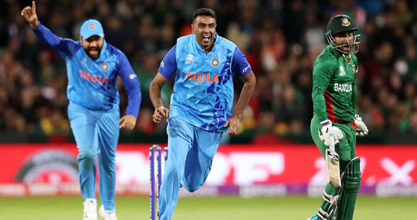 India edge past Bangladesh by five runs in rain-curtailed clash