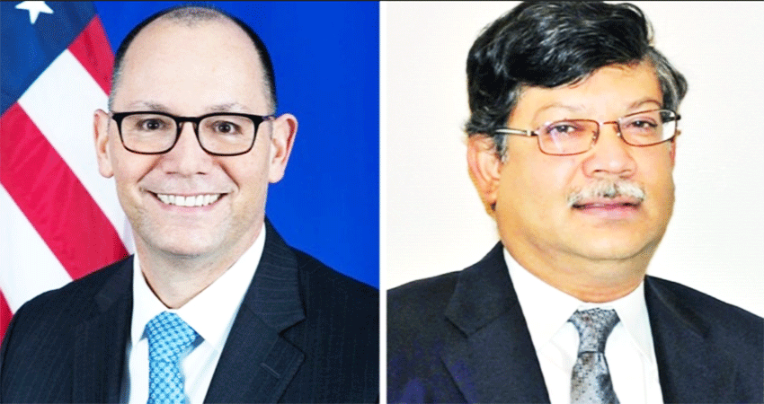 Peter Haas meets with Foreign Secretary Masud