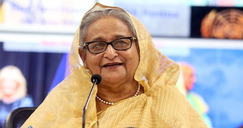 PM Hasina arrives in Washington