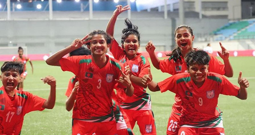 Bangladesh thrash Turkmenistan 6-0