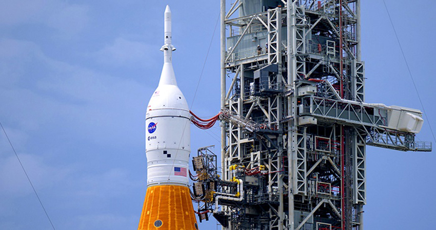 NASA scrubs launch of giant Moon rocket, may try again Friday