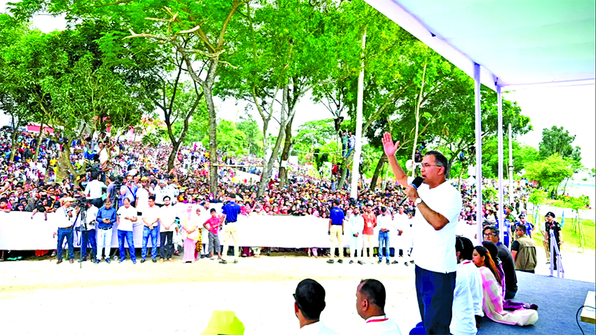 Keep faith in BNP government,  development initiatives: PM
