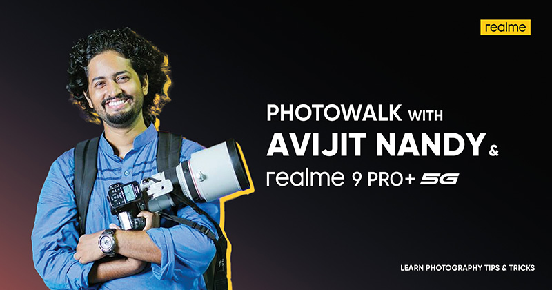 realme arranged night photowalk contest