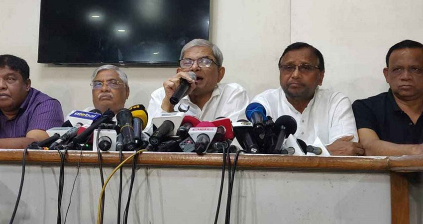 Govt will not get way to escape, without stepping down: Fakhrul