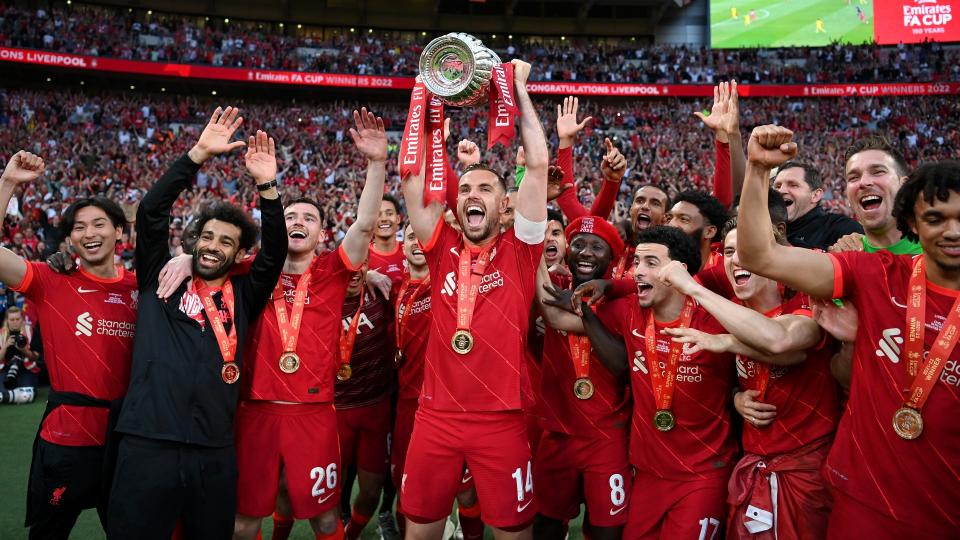 Liverpool win FA Cup final in shoot-out against Chelsea