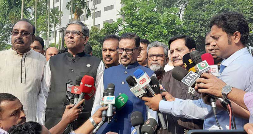 Govt will resist any attempts to obstruct polls: Quader