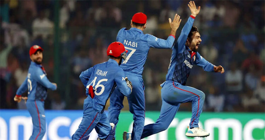 Afghanistan stun champions England at World Cup