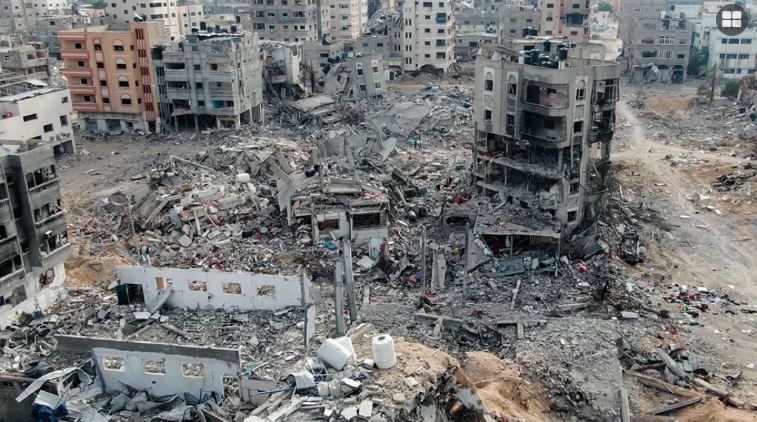 As Gaza marks 100 days of hostilities, Israeli strikes have killed 23,968 Palestinians