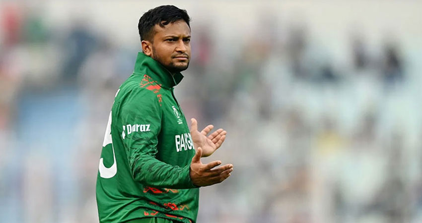 Shakib ruled out of World Cup with finger injury