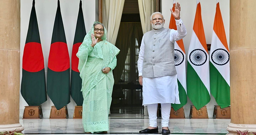 Hasina, Modi holding talks